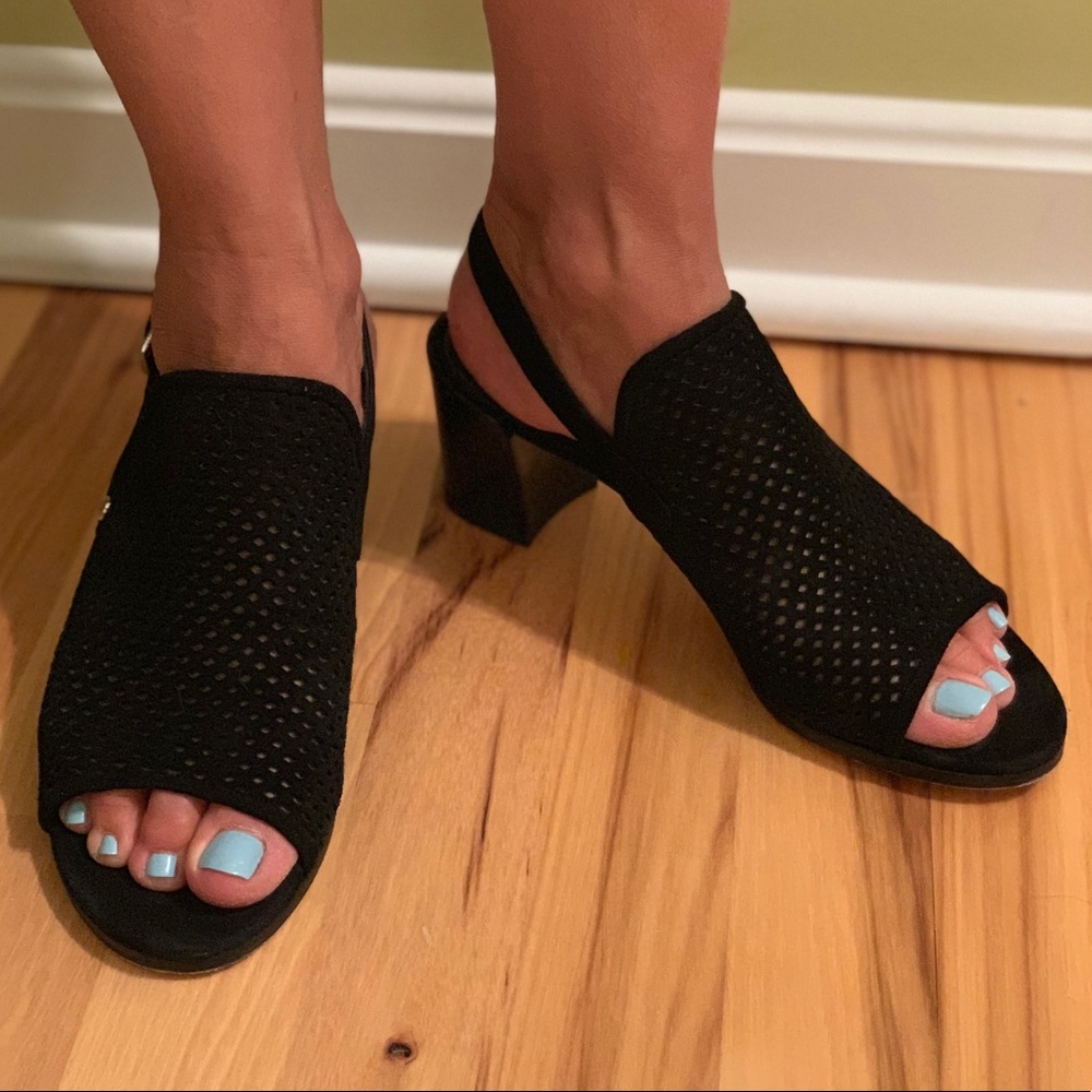 Stuart Weitzman suede sandals